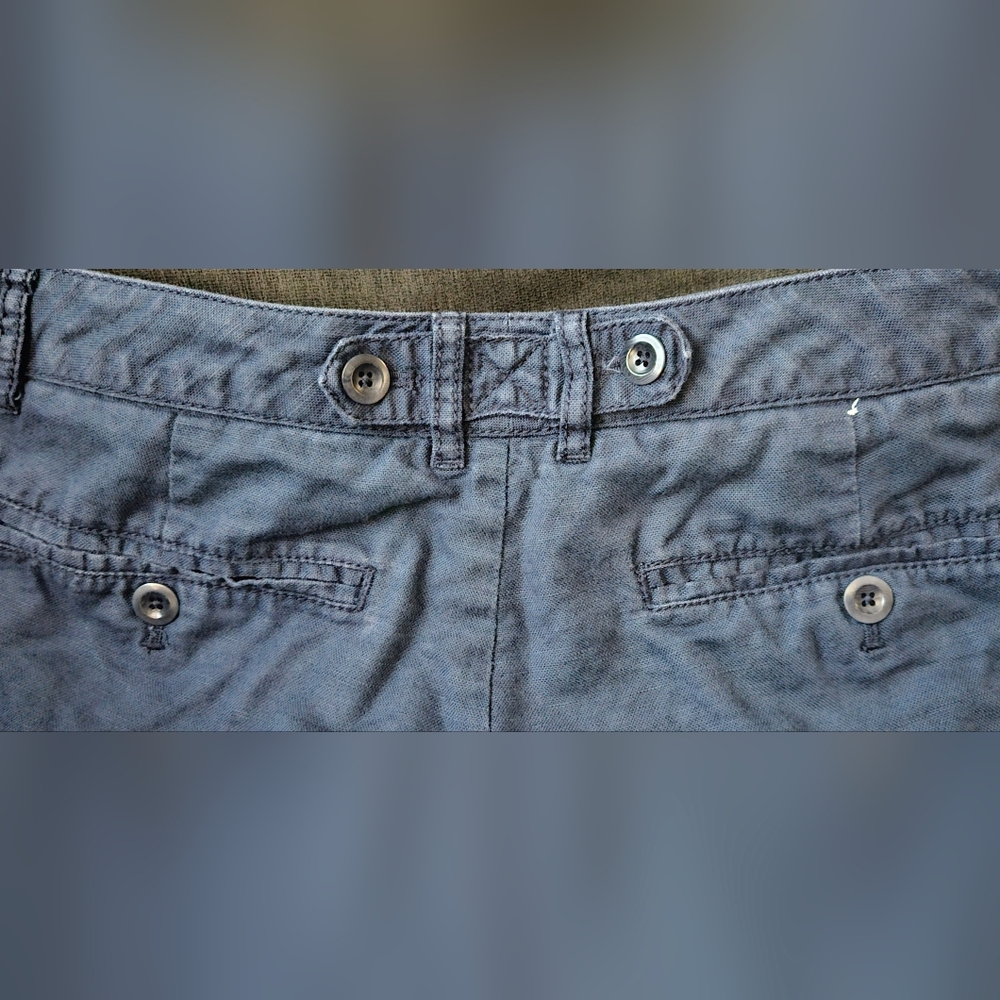GAP Blue Cargo Shorts Lightweight Summer Essential - Picture 6 of 6
